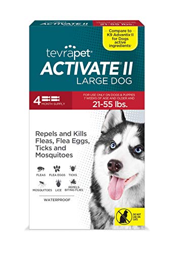 Flea and Tick Prevention for Large Dogs - 4 Months Treatment