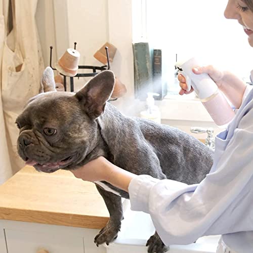 PetPotion Lavender, No Rinse, Waterless, Spray Misting Shampoo for Dogs and Puppies| USDA Organic| Reusable & Refillable (Restore - Lavender- 5.5 oz)