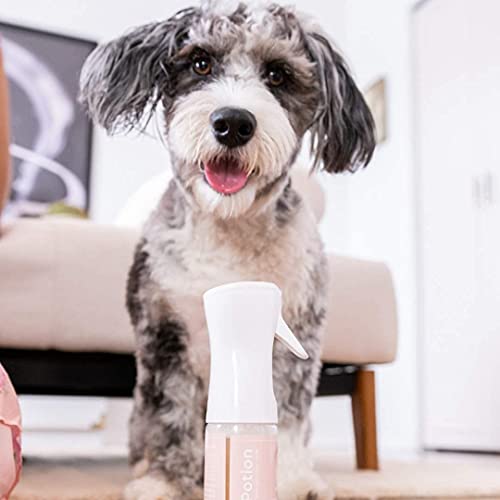 PetPotion Lavender, No Rinse, Waterless, Spray Misting Shampoo for Dogs and Puppies| USDA Organic| Reusable & Refillable (Restore - Lavender- 5.5 oz)