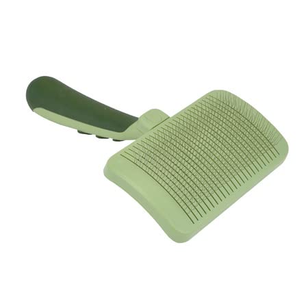 Coastal Pet - Safari - Dog Self-Cleaning Slicker Brush - Large (8 x 4.5 Inches)