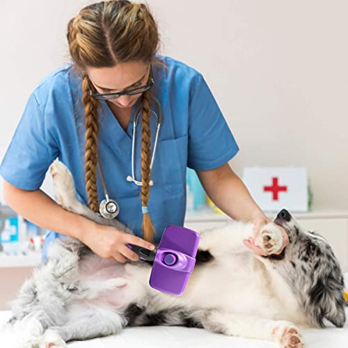 GM Petsâ¢ Self Cleaning Grooming Brush | This is The Best Dog and Cat Brush for Shedding and Grooming | Our Pet Brushes Are Suitable for All Hair Lengths {Sensitive Skin Large}