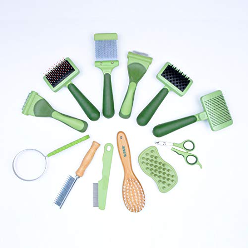 Safari Self-Cleaning Slicker Brush for Dogs