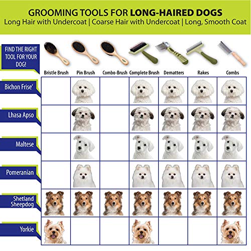 Safari Self-Cleaning Slicker Brush for Dogs