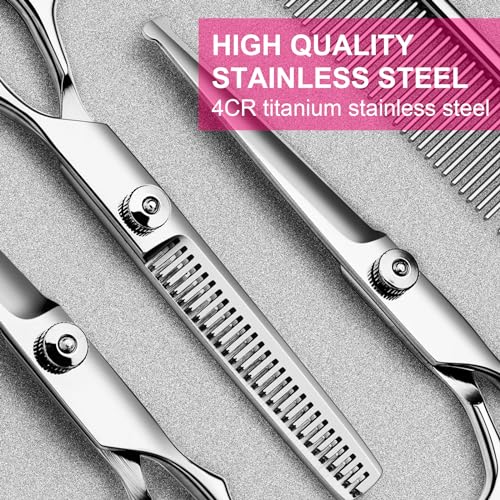 Professional Pet Grooming Scissors Set for Dogs/Cats