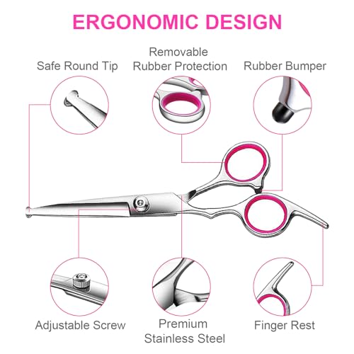 Professional Pet Grooming Scissors Set for Dogs/Cats
