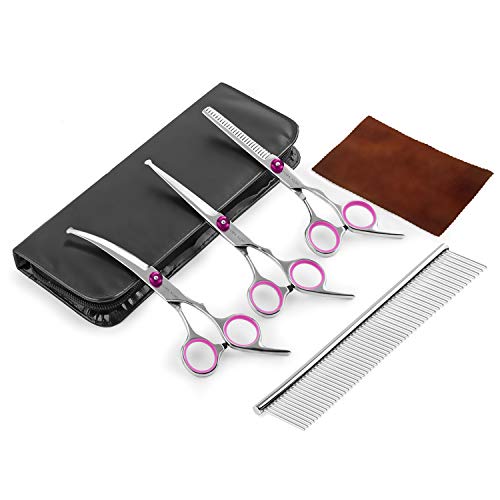 ELMA ALMI Dog Grooming Scissors - Dog Scissors for Grooming, Pet Grooming Scissors, Grooming Scissors for Dogs