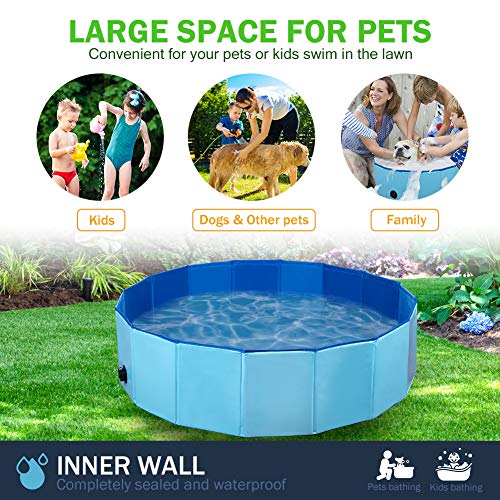 Big Pet Pool for Dogs, Cats, and Kids