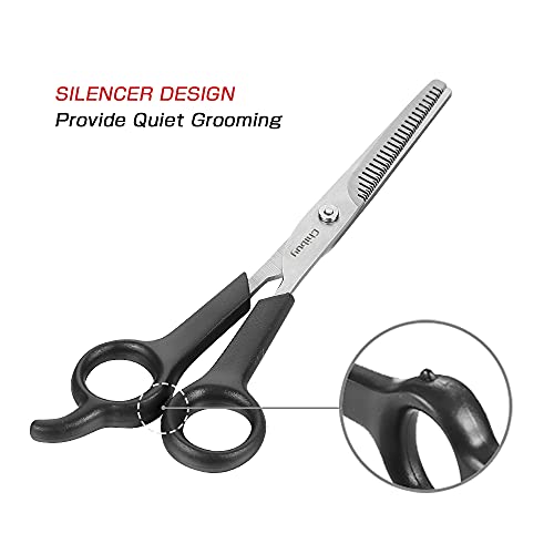 Professional Pets Grooming Scissors Set Stainless Steel Dog Eye scissors Thinning Shears Tool kit for Dogs and Cats