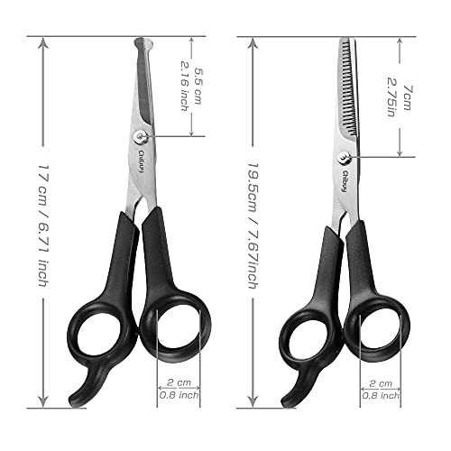 Professional Pets Grooming Scissors Set Stainless Steel Dog Eye scissors Thinning Shears Tool kit for Dogs and Cats