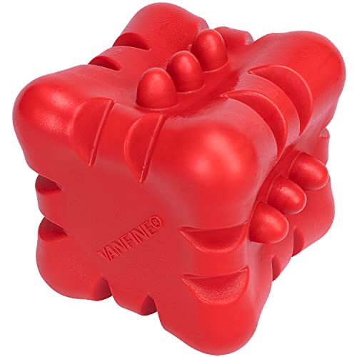VANFINE Dog Squeaky Toys Almost Indestructible Tough Durable Dog Toys Dog chew Toys for Large Dogs Aggressive chewers Stick Toys Puppy Chew Toys with Non-Toxic Natural Rubber