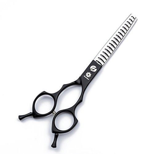 Dream Reach 6.5 inch Dog Grooming Scissors - Pet Grooming Chunker&Curved&Cutting Shears - Perfect for Left and Right Handed Pet Groomers Use (Chunker Scissor)