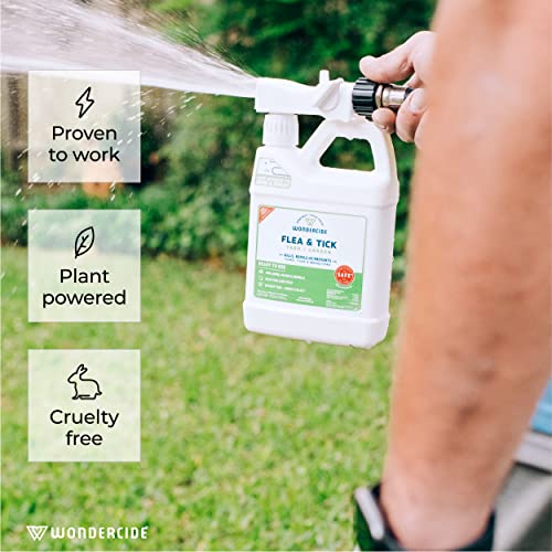 Wondercide Natural Ready to Use Yard Flea, Tick and Mosquito Spray  Mosquito and Insect Killer, Treatment, and Repellent  Safe for Pets, Plants, Kids