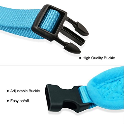 WONDERPUP Soft Mesh Dog Harness No Pull Walking Comfort Padded Vest Harnesses Adjustable Blue M