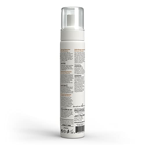 Oatmeal Waterless Foam - Grooming for Dogs and Cats, Soothe Sensitive Skin Formula with Aloe for Itchy Dryness for Pets, & Lavender Mint Detangling Spray for Dogs and Cats, Non-Aerosol, 8-Ounce, clear