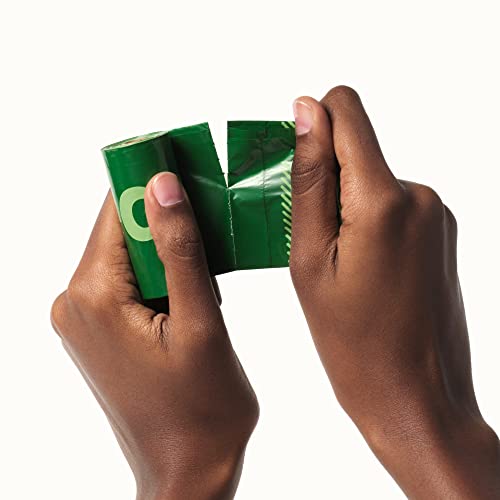 Earth Rated Dog Poop Bags, 270 Extra Thick and Strong Poop Bags for Dogs, Guaranteed Leak-proof, Lavender-Scented, 18 Rolls, 15 Doggy Bags Per Roll, Each Dog Poop Bag Measures 9 x 13 Inches