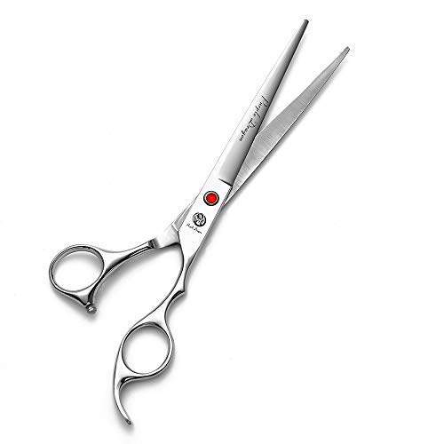 Purple Dragon 4“/5"/5.5"/6"/6.5"/7"/7.5"/8"/9"/10" Sharp Edge Salon Hair Cutting Shears - Pet/Dog Grooming Scissors with Bag - Perfect for Barber or Pet Groomer