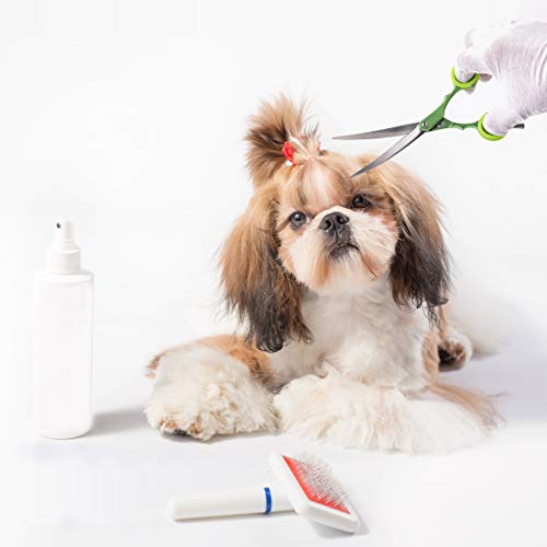 TooSharp Dogs Grooming Curved Scissor - 7.5 Inch Pet Grooming Shear for Professional Groomer, Made of Japanese 440C Stainless Steel