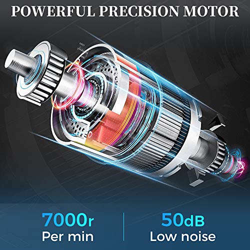 Petural Pet Hair Clippers-Dog Grooming Clippers Powerful-3 Speed Cordless Dog Clippers for Grooming Rechargeable-Professional Dog Trimmers Clippers-Heavy Duty for Small/Medium/Large Dogs&Pets