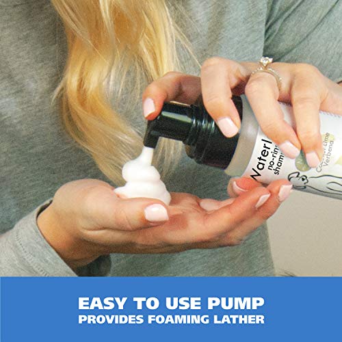 Wahl Pet Friendly Waterless No Rinse Shampoo for Animals â Oatmeal & Coconut Lime Verbena for Cleaning, Conditioning, Detangling & Moisturizing Dogs, Cats & Horses â 7.1 Oz