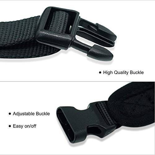 WONDERPUP Soft Mesh Dog Harness No Pull Walking Comfort Padded Vest Harnesses Adjustable Black L