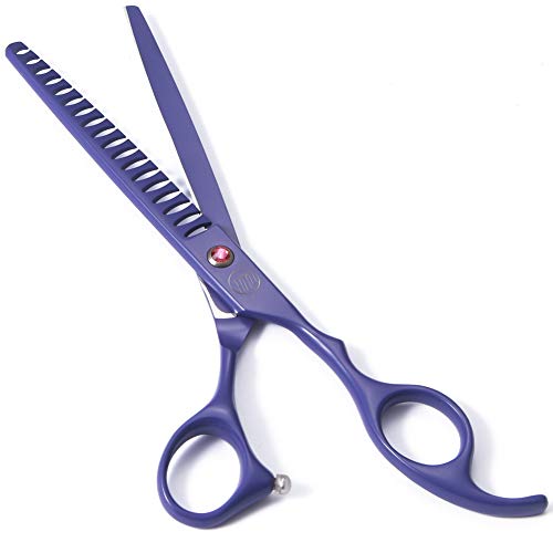 Professional Dog Grooming Scissors Set, 7 Inch/8 Inch Pet Grooming Scissors Chunkers Shears for Dog, Curved Dog Grooming Scissors, Thinning Shears for Dog with Grooming Comb