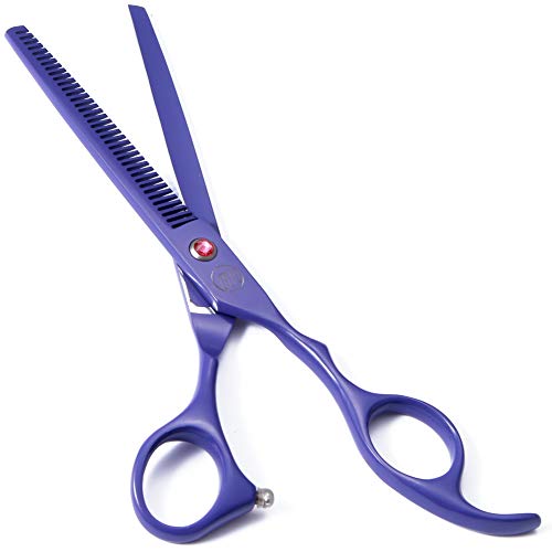 Professional Dog Grooming Scissors Set, 7 Inch/8 Inch Pet Grooming Scissors Chunkers Shears for Dog, Curved Dog Grooming Scissors, Thinning Shears for Dog with Grooming Comb