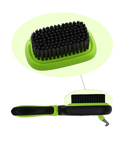 Dog Brush & Cat Brush Pet Grooming Comb 5 in 1 - for Fur Remove, Cleaning Stubborn Mats and tangled