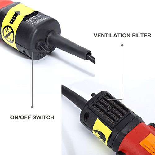 TAKEKIT Horse Clippers Professional Electric Animal Grooming Kit for Horse Equine Goat Pony Cattle and Large Thick Coat Dogs, 6 Speeds Large Heavy Duty Farm Livestock Haircut Trimmer, 380W