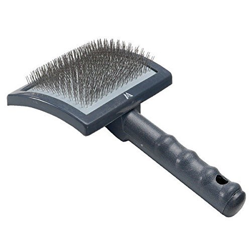 Millers Forge Slicker Brushes for Dog Grooming Professionals Curved Plastic Tool - Choose Size