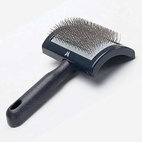 Millers Forge Slicker Brushes for Dog Grooming Professionals Curved Plastic Tool - Choose Size