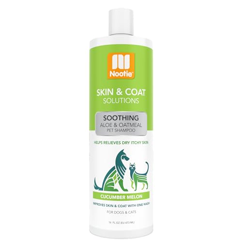 Nootie - Pet Shampoo for Sensitive Skin -Â Revitalizes Dry Skin & Coat - Natural Ingredients - Soap, Paraben & Sulfate Free - Cleans & Conditions
