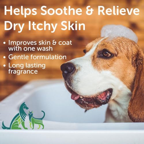 Nootie - Pet Shampoo for Sensitive Skin -Â Revitalizes Dry Skin & Coat - Natural Ingredients - Soap, Paraben & Sulfate Free - Cleans & Conditions