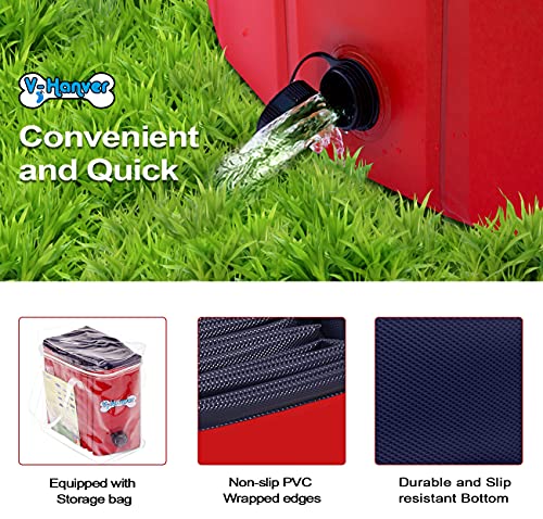 Foldable PVC Dog Pool for XLarge Dogs, 63 X 12 inch