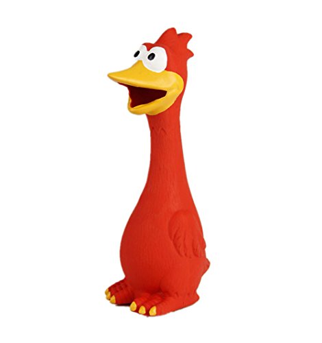 Rubber Chicken Squeaky Dog Toys for all Pet Sizes