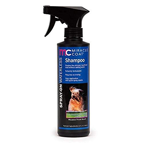 Miracle Coat Spray-On Waterless Shampoo for Dogs 12-Ounce