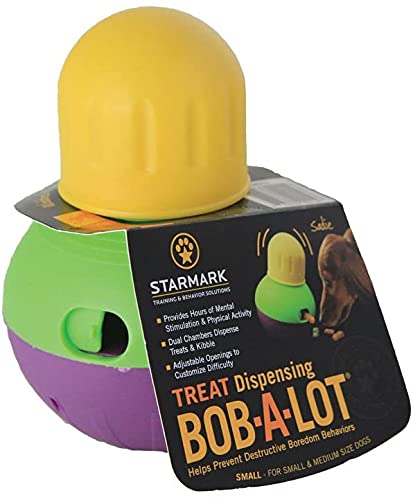 Starmark Treat Dispensing Bob-a-Lot Dog Toy