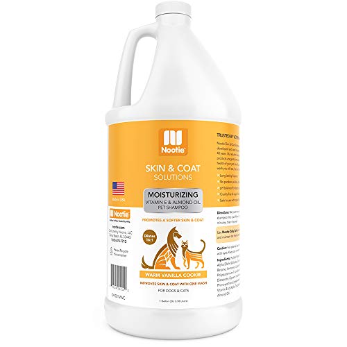 Nootie - Pet Shampoo for Sensitive Skin -Â Revitalizes Dry Skin & Coat - Natural Ingredients - Soap, Paraben & Sulfate Free - Cleans & Conditions