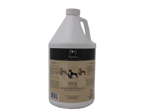 Espana Silk ESP0225DC Specially Formulated Silk Protein Waterless Shampoo for Dogs and Cats, 135.28-Ounce