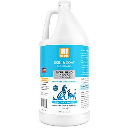 Nootie - Pet Shampoo for Sensitive Skin -Â Revitalizes Dry Skin & Coat - Natural Ingredients - Soap, Paraben & Sulfate Free - Cleans & Conditions