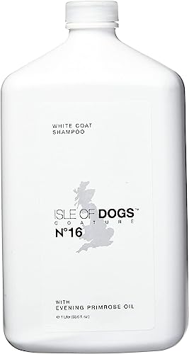 Isle of Dogs Coature No. 16 White Coat Evening Primrose Oil Dog Shampoo, 1 liter