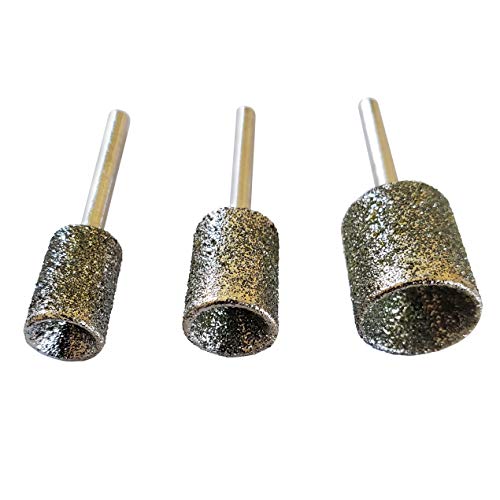 GBF Diamond Nail Grinder for Dogs & Cats Includes Polishing Bowl to Finish Off Rough Edges (Three Pack)