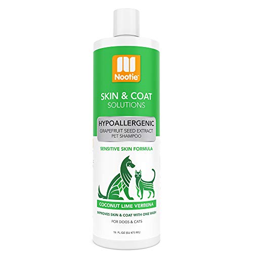 Nootie - Pet Shampoo for Sensitive Skin - Revitalizes Dry Skin & Coat - Natural Ingredients - Soap, Paraben & Sulfate Free - Cleans & Conditions
