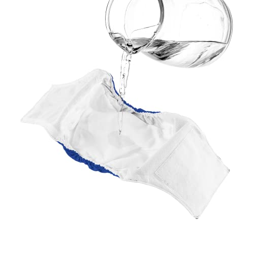 Pet Parents Premium Washable Dog Belly Bands & Extendrs, (3pack) of Male Dog Diapers, Male Dog Wraps, High Absorbing Belly Band for Male Dogs, Color: Gentlemen, Size: Small Dog Belly Band