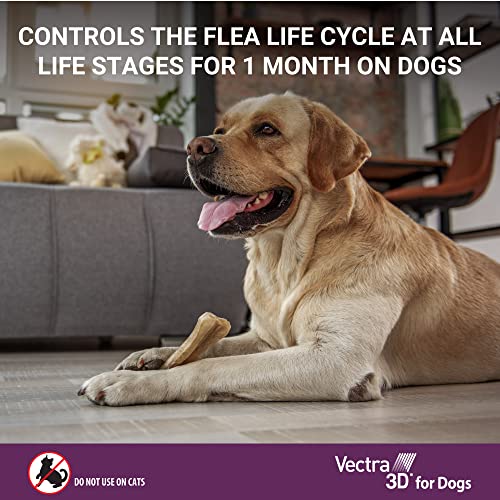 Vectra 3D (Red) 3pk Flea & Tick Control for Dogs Over 95lbs