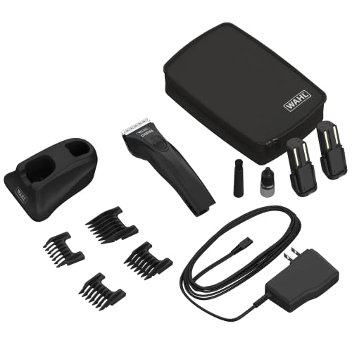 WAHL Professional Animal Creativa Cordless Dog, Cat, Pet, and Horse Clipper with 5-in-1 Adjustable Blade, Black (#41876-0430)