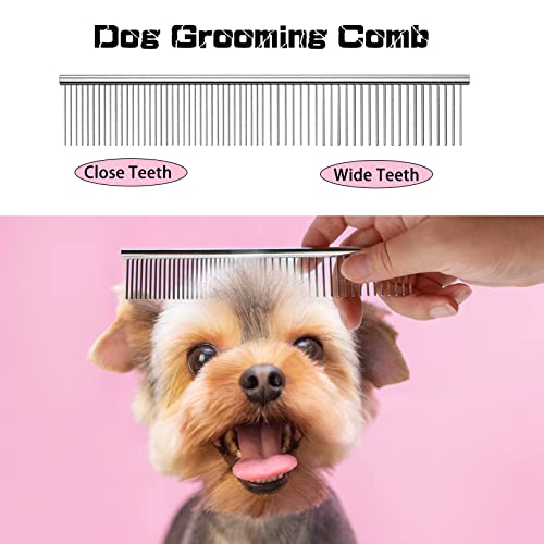 Professional 5-in-1 Dog Grooming Scissors for Safety