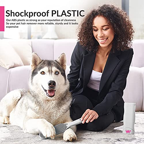 Pet Hair Remover, Cat Hair Remover, Dog Hair Remover Reusable Self-Cleaning Brush for Lint, Fur Removal, Fur Remover Cleaner for Couch Furniture Carpet Clothing Car Seat Upholstery Lint Roller Brush