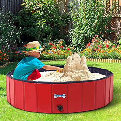 Portable Foldable Dog Pool for Medium and Large Dogs