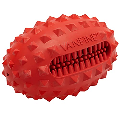 VANFINE Dog Squeaky Toys Almost Indestructible Tough Durable Dog chew Toys for Large Dogs Aggressive chewers Breed Stick Puppy Toys with Non-Toxic Natural Rubber