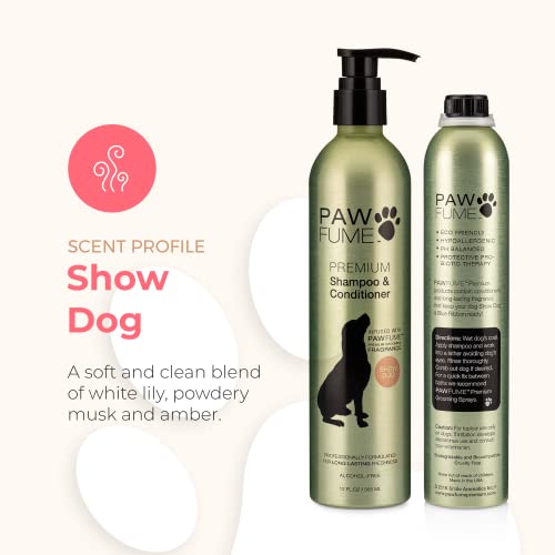Pawfume Premium Shampoo and Conditioner - 12oz (Show Dog)